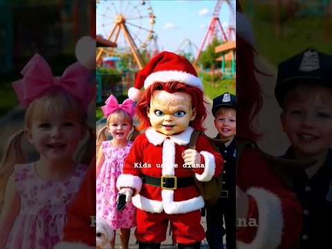 تشاكي لص يتنكر بابا نويل ويضع توم وديانا بالقفص ♥️👮