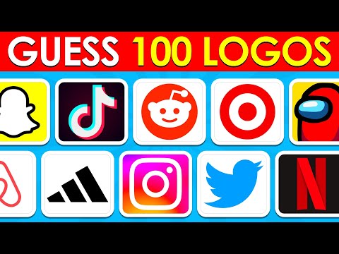 Guess the Logo in 3 Seconds, 100 Famous Logos