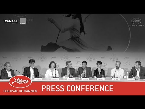 Cannes press conference with François Ozon, Eric Altmayer, Nicholas Altmayer, Jérémie Rénier, Marine Vacth, Jacqueline Bisset, and Manuel Dacosse
