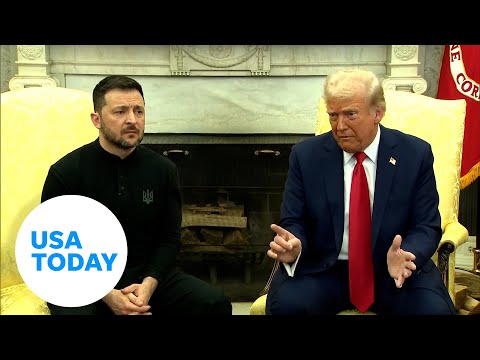 Trump tells Zelenskyy to leave after heated Oval Office clash | USA TODAY