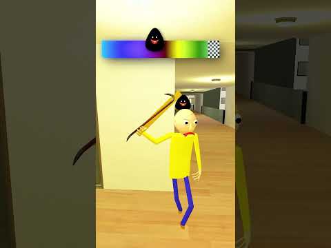 Pou vs Yellow Baldi GMod