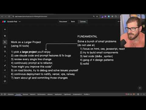 The two concurrent paths I'd take learning to code today