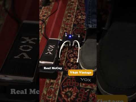 VOX Wah Comparison: Real McCoy VS the V846 Vintage Wah