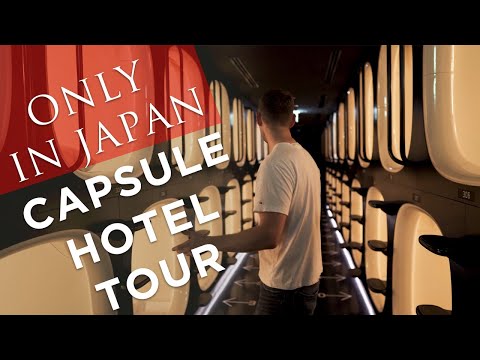 Capsule Hotel Tour