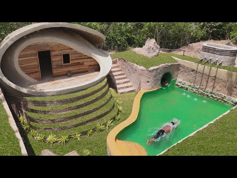 179Day Build Sweet Millionaire Private House And Underground Swimming Pools