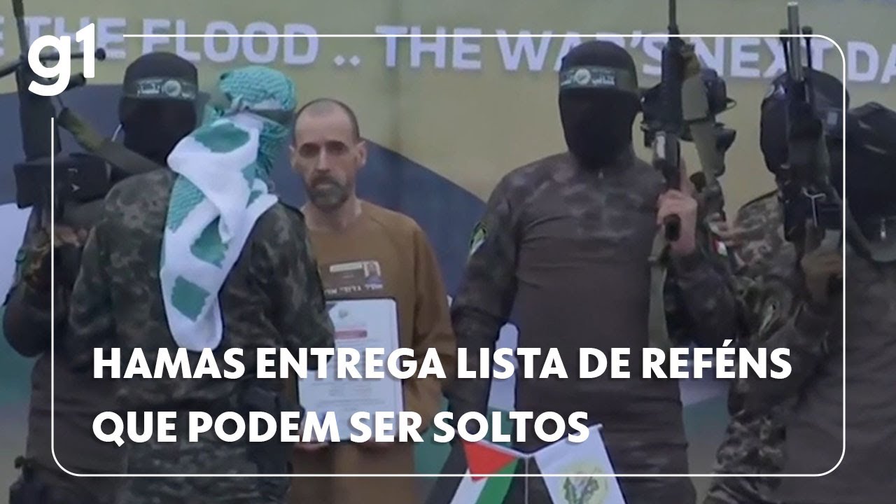 Hamas diz que lista de reféns foi trocada com Israel