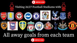 Nottingham Forest Away Fixtures In The Premier League 2026/27
