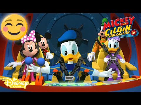 Her Yere Merdiven🌞☺ | Mickey ve Çılgın Yarışçılar | Disney Channel Türkiye