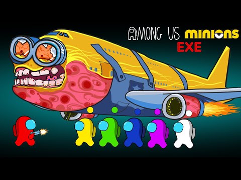 Among Us vs MINION.EXE | Zombies Among Us Animation (Funny Minions Parody)