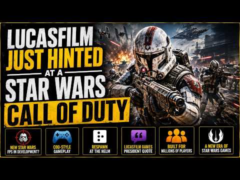Lucasfilm May Have Just Teased a Star Wars Call of Duty Game