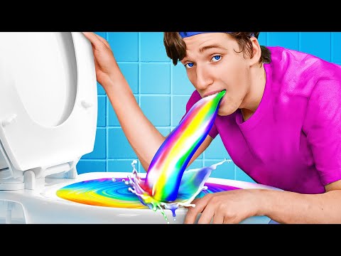 Transform Your Bathroom! Rainbow Toilet & Cool Gadgets You Need 🌟🚽