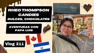 Visitando Rheo Thompson Candies + Aventuras con Papa Luis + Chocolates #canada #elsalvador #latina