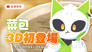 菜包3D初登場！3D MODEL DEBUT
