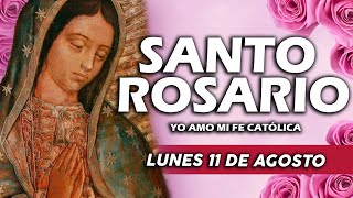 🔴 SANTO ROSARIO DE HOY LUNES 11 DE AGOSTO 2025 |MISTERIOS GOZOSOS | Rosario a la Virgen María