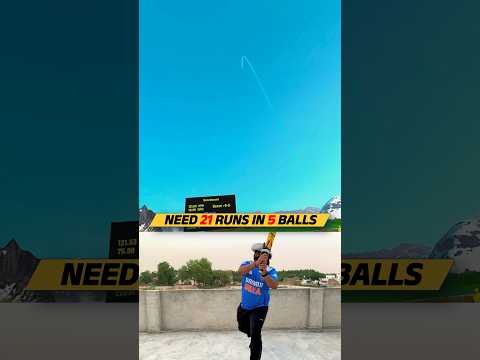 MI ko sirf 8 balls me 30 runs chahiye the! 😱 #shortsfeed #ipl #cricket