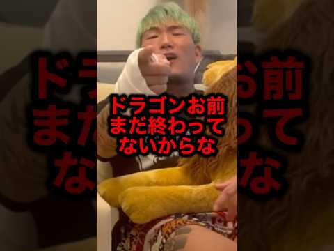 ドラゴンお前まだ終わってないからな#朝倉未来 #ブレイキングダウン #ライジン #格闘技 #ブレイキングダウン17
