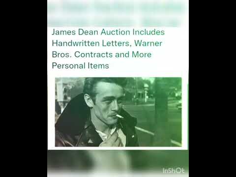 James Dean Auction Includes Handwritten Letters, Warner Bros. Contracts and More Personal Items
