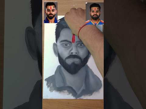 Do sher ke bacche 🦁🦁 #art #drawing #foryou #cricket #sketch #foryou #viratkohli #rohitsharma