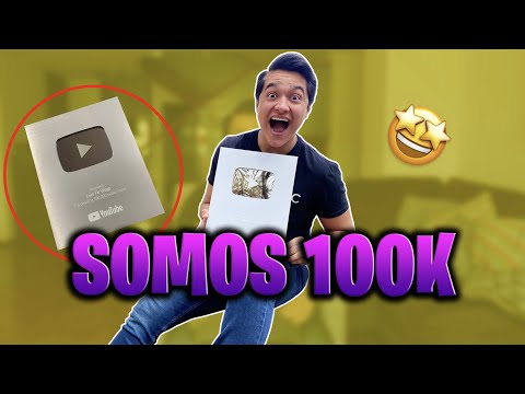 ESPECIAL de 100k SUBS (unboxing de la placa de plata de YOUTUBE)❤