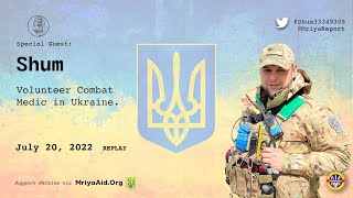 Ukrainian Volunteer Combat Medic - Shum