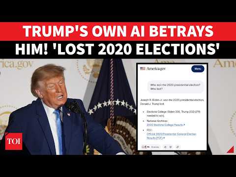 ‘TRUMP’S OWN AI <strong>TURNS</strong> ON HIM?’ America.Gov Declares ‘Biden Won’ <strong>2020</strong> Election; White House SHOCKED