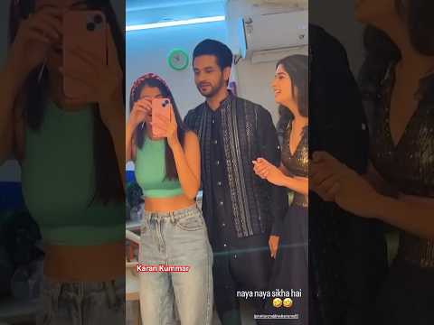 नया नया सीखा है 😂 ishaan, savi and Reeva Funny masti #ghkkpm #shorts gum hai kisi ke pyar mein BTS