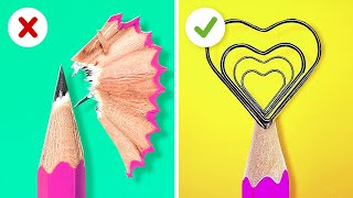 📚 DIY & GADGETS DE GÉNIE 💡 Bricolages cool & Astuces scolaires pour étudiants par 123 GO! Like
