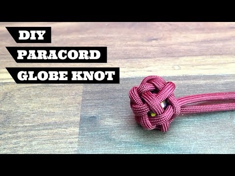 Diy Paracord Globe Knot | DIY Paracord Project