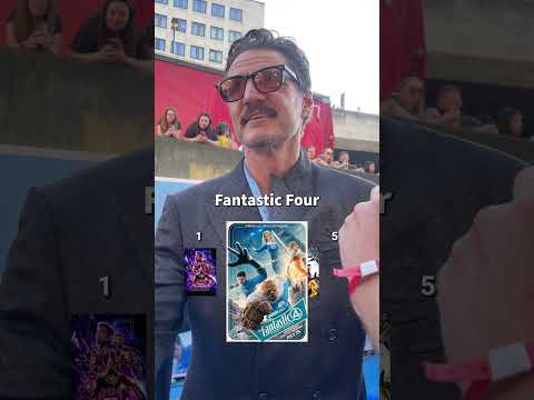 Pedro Pascal thinks Fantastic Four is better than... 😳