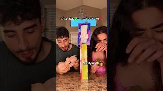 My brother made me drink SARDINE😭🐟 #OMG #challenge #brother