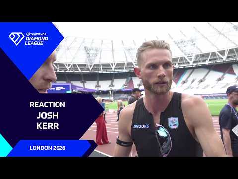 "It was a heck of a journey" - Josh Kerr on breaking the world mile record in London