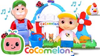CoComelon Farm Animal Toy Play! 🐮 JJ & Grandpa Surprise Playset + CoComelon Animation