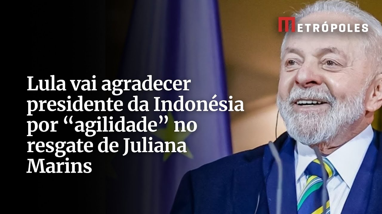 Lula vai agradecer presidente da Indonésia por agilidade no resgate de Juliana Marins