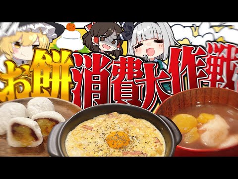 【料理】妖夢はお正月に余ったお餅を大量に消費したいみょん！！【ゆっくり実況】