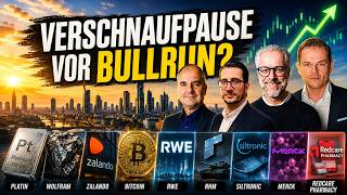 DAX: Verschaufpause vor Bullrun? Platin, Siltronic, Redcare, Wolfram, ZAL, BTC, RWE, RHM,Porsche