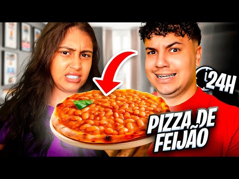 24 HORAS SÓ COMENDO PIZZA! *desafio*