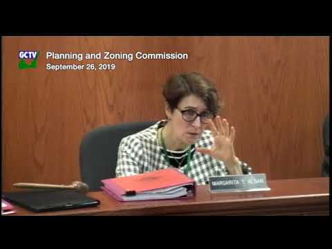 Planning & Zoning Commission, September 26, 2019
