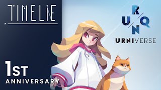Timelie 1st anniversary ceremony - Urniverse 21.05.21