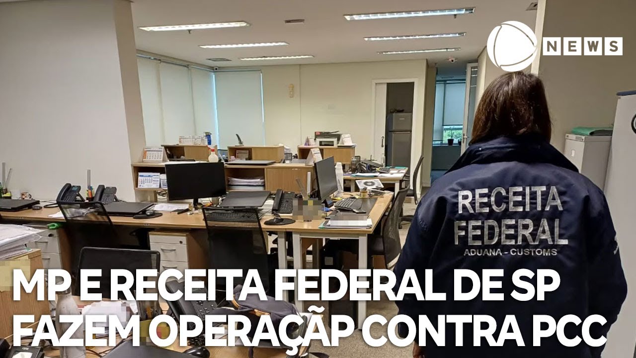 MP e Receita Federal de SP fazem operação contra facção