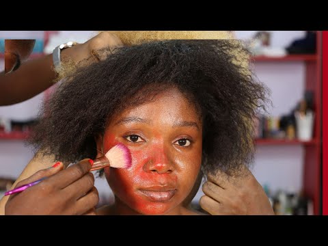 UNBELIEVABLE 😱 👉 VIRAL ⬆️ PARTY MAKEUP ⬆️😱 BROWN  SKIN TRANSFORMATION 😱 MAKEUP TRANSFORMATION