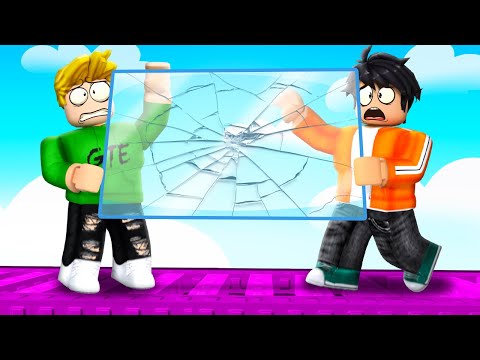 DON'T BREAK THE GLASS in ROBLOX !!!