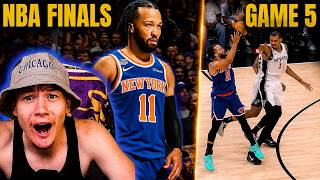 Live Reaction to Spurs vs Knicks GAME 5 | 2026 NBA Finals!