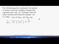 Calculating Taxi Fare and Rates