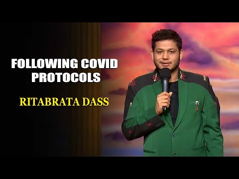 Following Covid Protocols | Ritabrata Dass | India's Laughter Champion