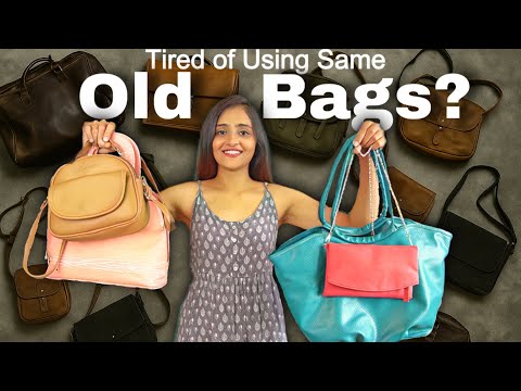 Don't Throw It!  DIY OLD BAG MAKEOVER I Dhara Patel