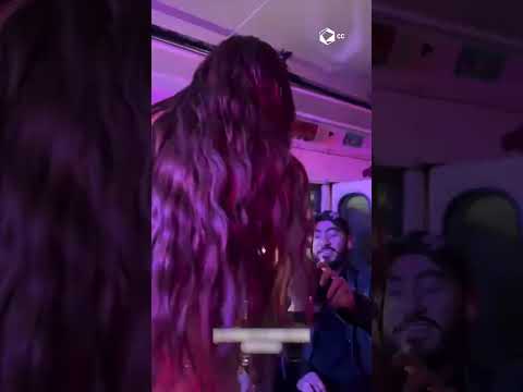 Nadie esperaba que Belinda hiciera esto en un camión 😂🔥 #mexico #trending