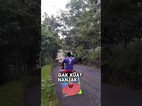 Tuan Muda gak kuat nanjak (lagi) 🗿 #shorts #tuanmuda #azkhawijaya #asyrof #jetbus5 #jetbus3