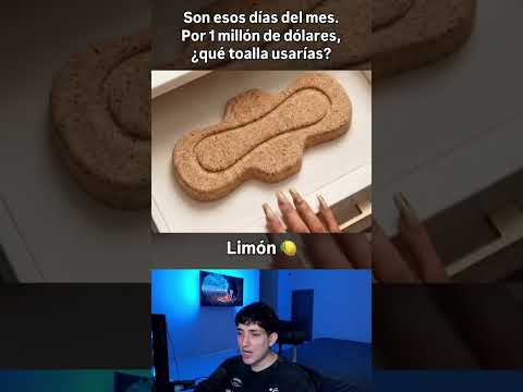 POR 1 MILLON ¿QUÉ TOALLITA USARIAS? #humor #shortsviral #shortvideo #shortsfeed #shorts