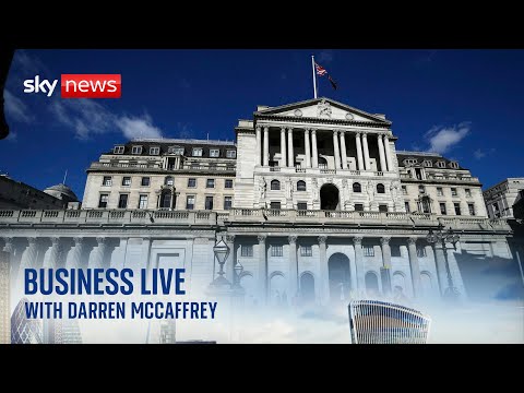 Business Live | Bank of England expected to leave interest rates on hold