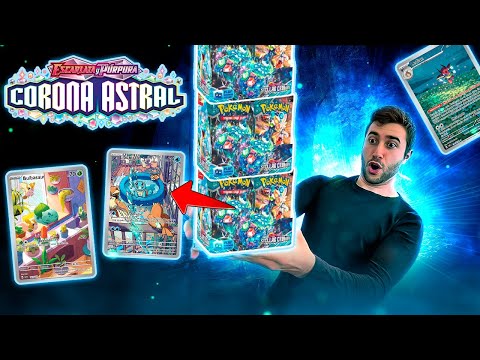 ABRO 100 SOBRES de CORONA ASTRAL 🔥🌟Apertura Cartas Pokémon 2025